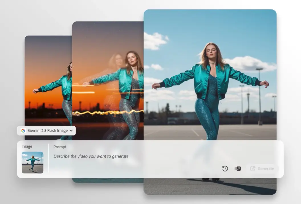 Adobe Firefly და Gemini 2.5 დაძმობილდნენ